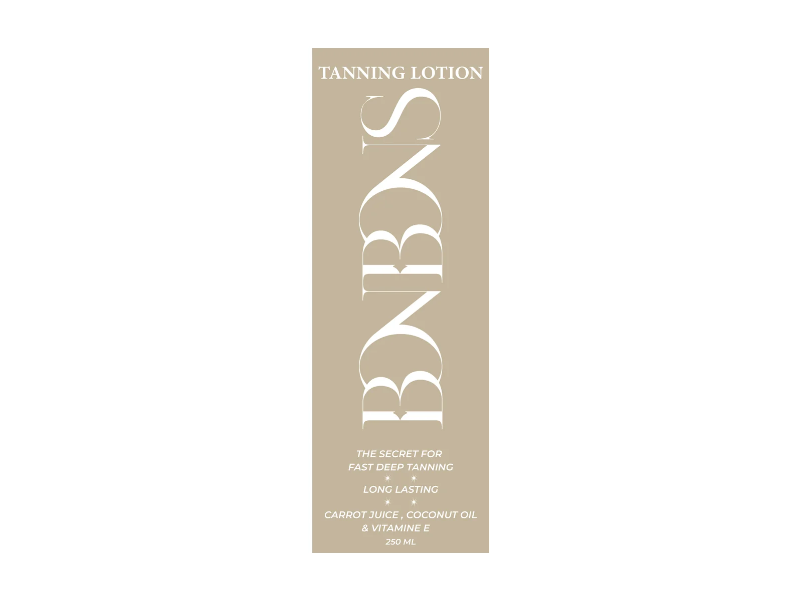 Les Bonbons — Tanning lotion