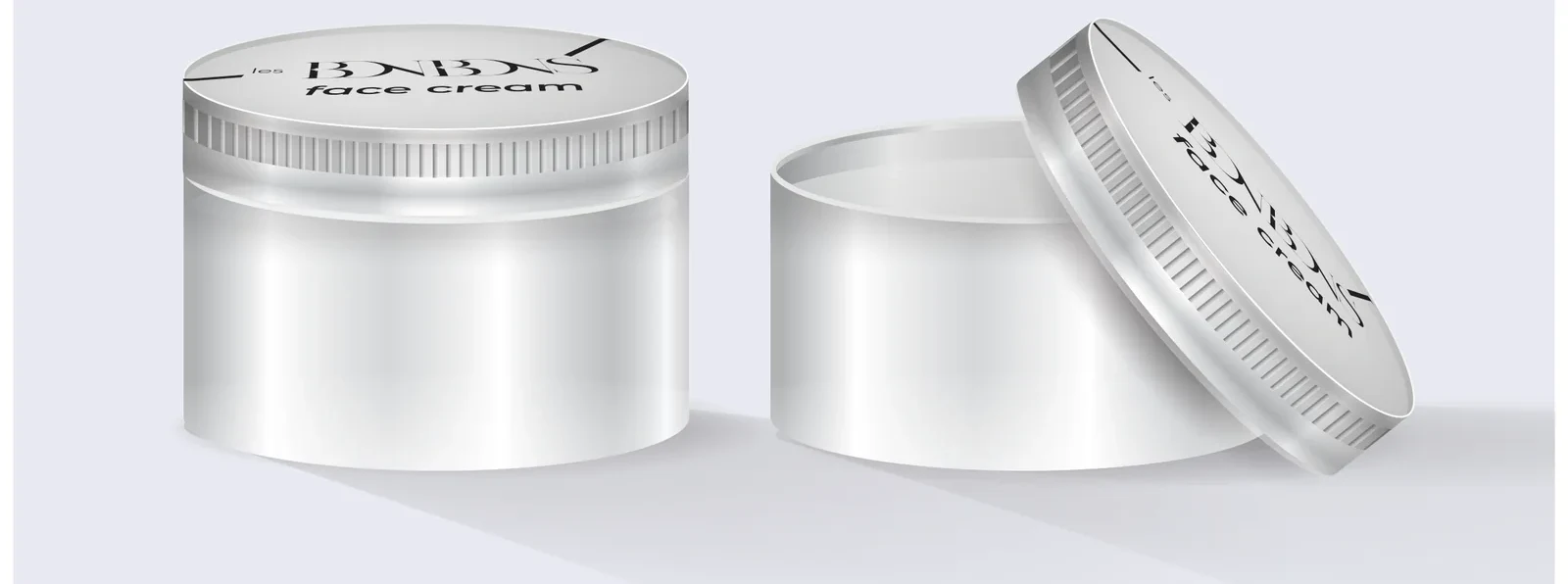 Les Bonbons — Face cream jars