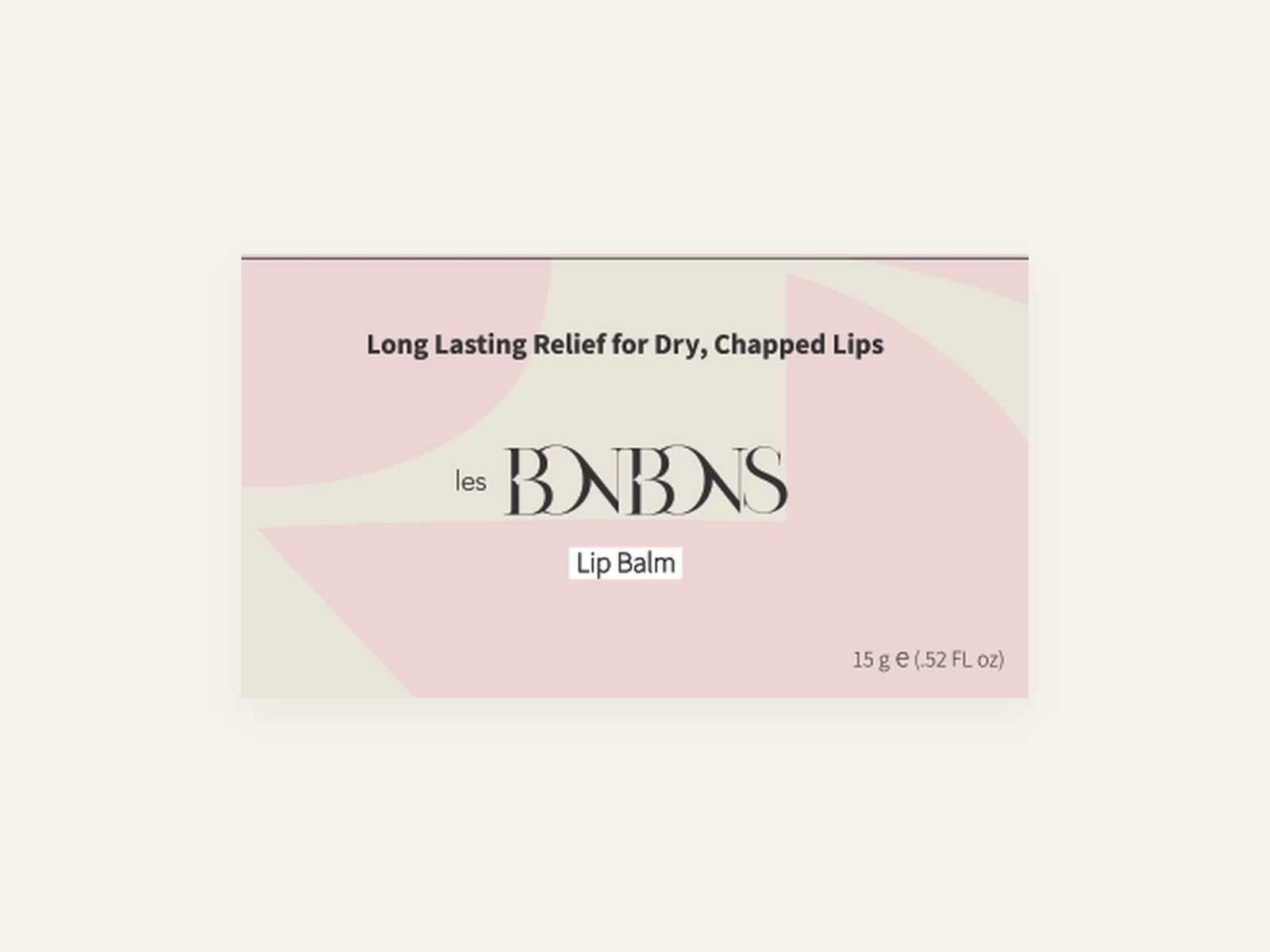 Les Bonbons — Lip balm box