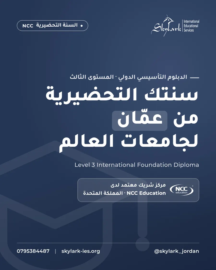 Skylark — NCC Foundation Diploma 1