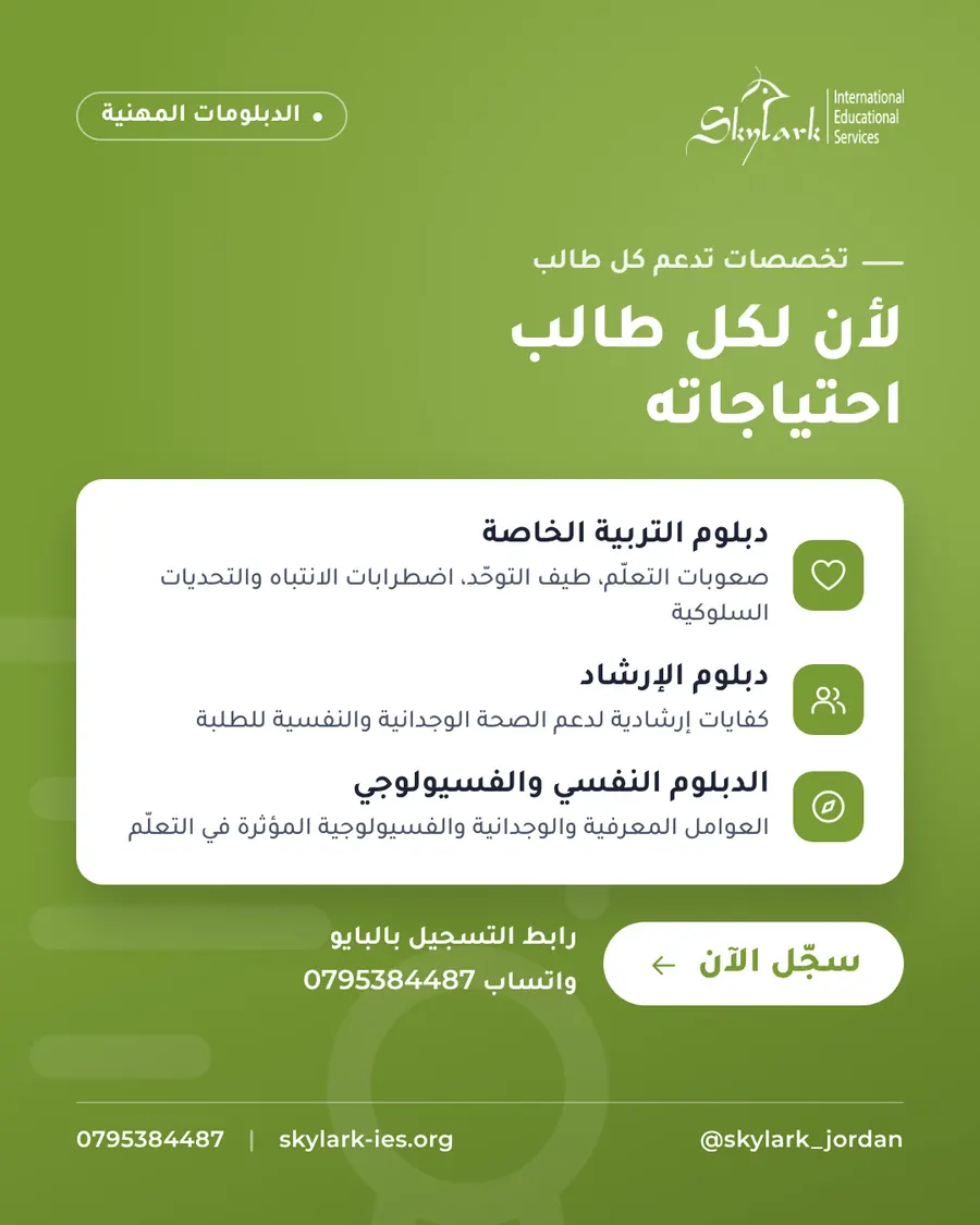 Skylark — Educational Qualification 5