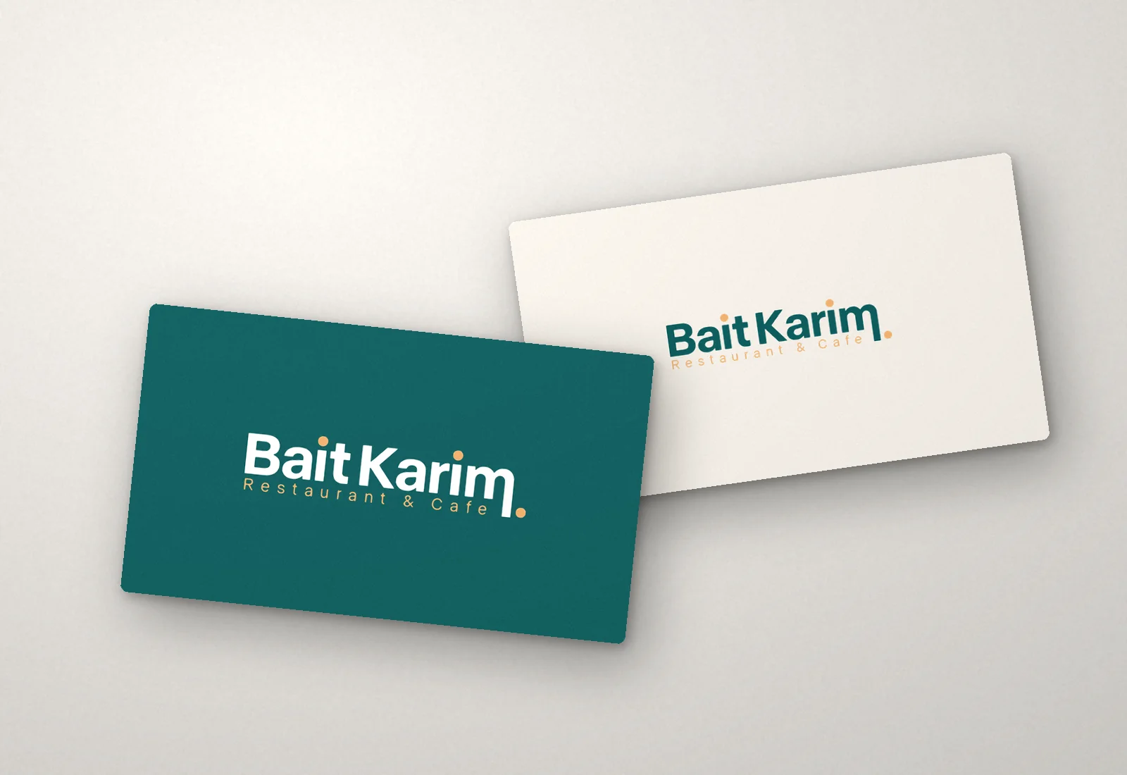 Bait Karim — Business cards — front & back