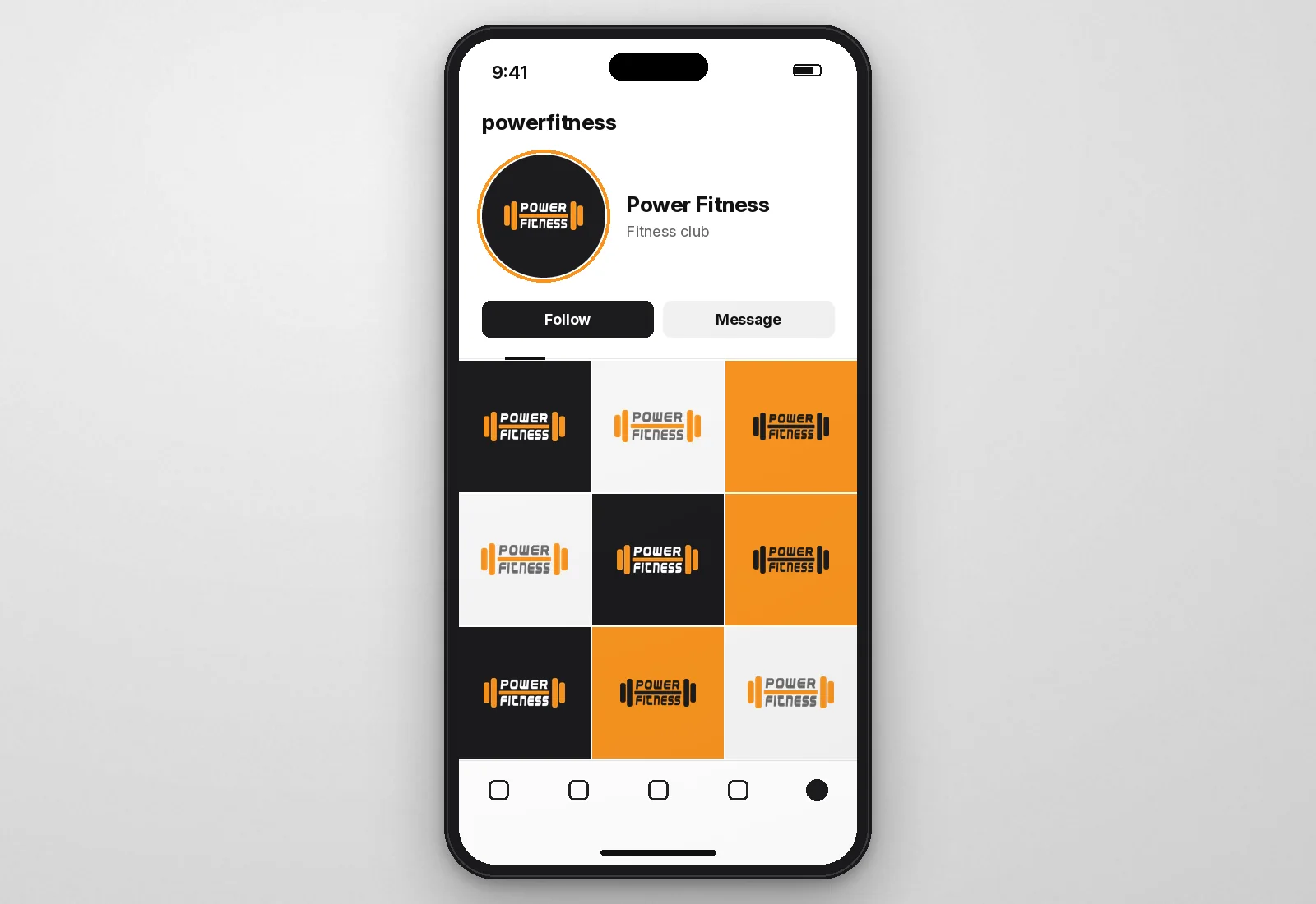 Power Fitness — Instagram profile